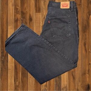 Levi’s 94 Baggy Jeans – Men’s W32 L31 – Black Washed Denim – Relaxed Fit